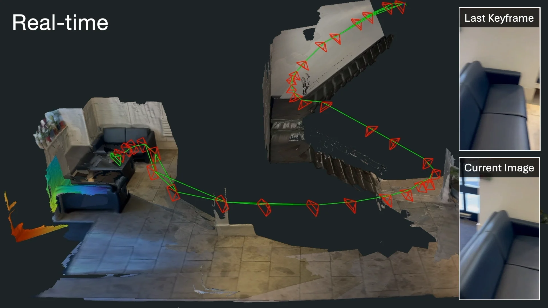 Image of MASt3R-SLAM: Real-Time Dense SLAM with 3D Reconstruction Priors